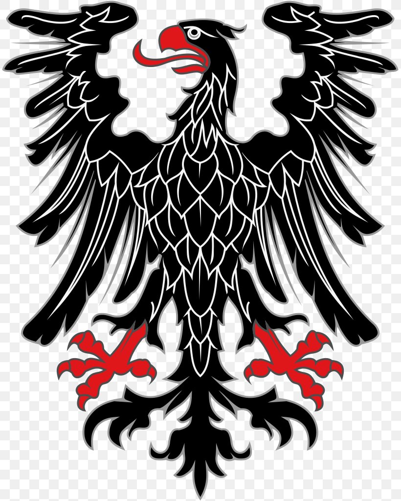 Eagle Heraldry Symbol The Carthaginians Animali Araldici, PNG, 812x1024px, Eagle, Animali Araldici, Beak, Bird, Bird Of Prey Download Free