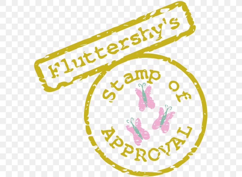 Fluttershy Logo Yellow Postage Stamps DeviantArt, PNG, 593x600px, Fluttershy, Area, Body Jewellery, Body Jewelry, Brand Download Free
