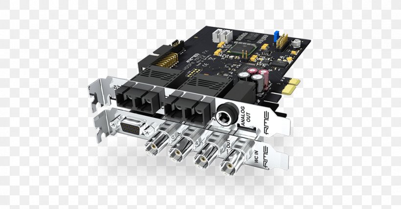 Sound Cards & Audio Adapters Graphics Cards & Video Adapters TV Tuner Cards & Adapters RME HDSPe Madi FX, PNG, 1000x522px, Sound Cards Audio Adapters, Circuit Component, Computer Component, Electrical Connector, Electronic Component Download Free