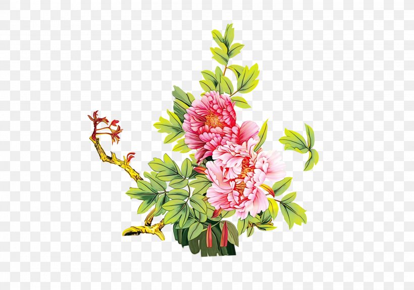 Artificial Flower, PNG, 3000x2108px, Watercolor, Artificial Flower, Astilbe, Bouquet, Cut Flowers Download Free
