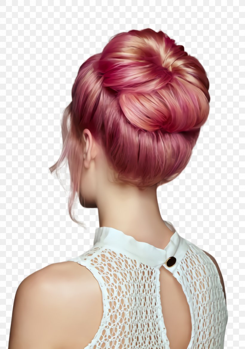 Hair Hairstyle Chin Pink Hair Coloring, PNG, 1676x2388px, Hair, Beauty, Blond, Brown Hair, Chin Download Free