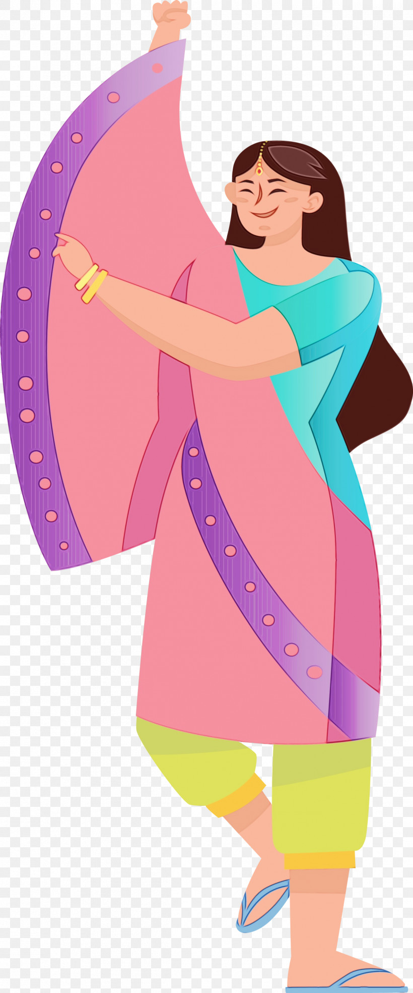 Character Pink M H&m Beauty.m, PNG, 1249x3000px, Watercolor, Beautym, Character, Character Created By, Hm Download Free