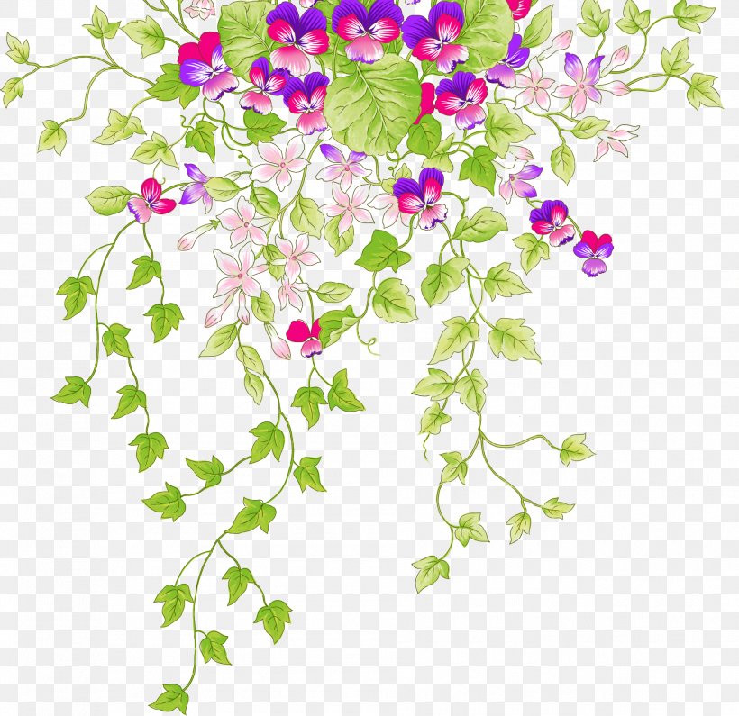 Floral Design Art Desktop Wallpaper Watercolor Painting, PNG, 1907x1849px, Floral Design, Art, Blossom, Branch, Cut Flowers Download Free