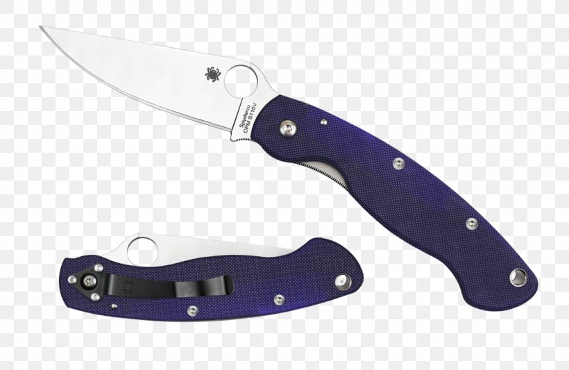 Pocketknife Spyderco Clip Point Blade, PNG, 1100x716px, Knife, Blade, Bowie Knife, Clip Point, Cold Weapon Download Free