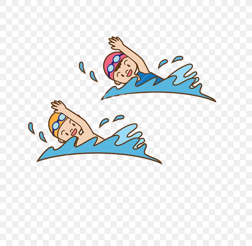 Swimming Photography Royalty-free Child Illustration, PNG, 800x800px, Swimming, Area, Art, Beach, Cartoon Download Free