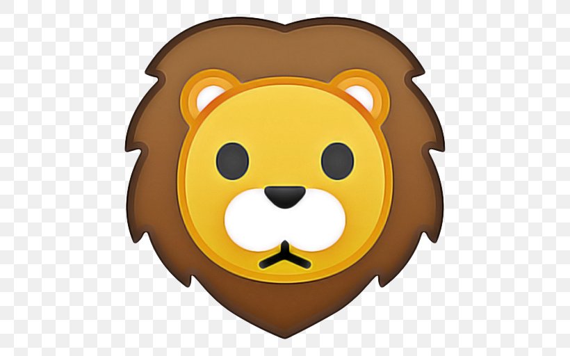 Bear Emoji, PNG, 512x512px, Lion, Animal, Bear, Brown, Cartoon Download Free