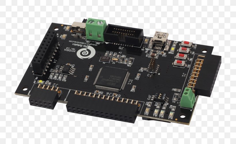 Microcontroller TV Tuner Cards & Adapters Computer Hardware Electronics Motherboard, PNG, 750x500px, Microcontroller, Central Processing Unit, Circuit Component, Computer, Computer Component Download Free