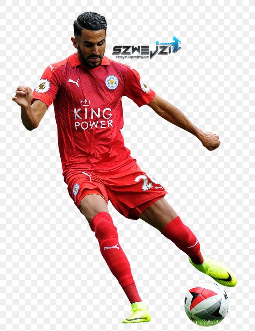 Riyad Mahrez Leicester City F.C. Soccer Player Premier League 2016–17 UEFA Champions League, PNG, 751x1063px, Riyad Mahrez, Andriy Yarmolenko, Ball, Deviantart, Football Download Free