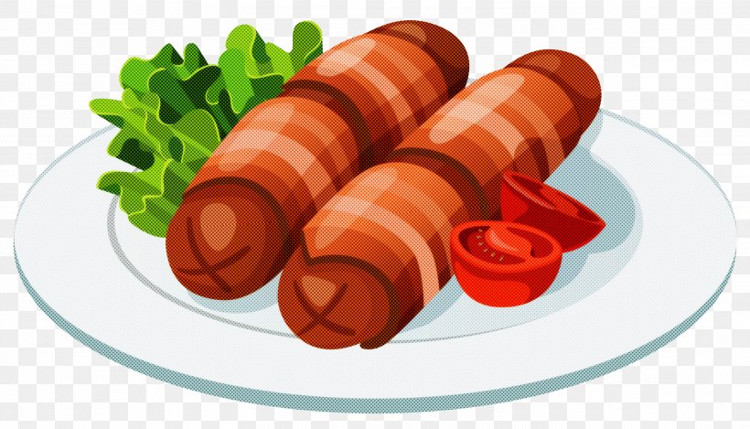 Food Cervelat Sausage Frankfurter Würstchen Dish, PNG, 3000x1719px, Food, Bologna Sausage, Cervelat, Cuisine, Dish Download Free