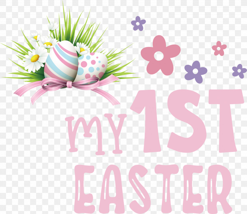 Happy Easter Day My 1st Easter, PNG, 3000x2600px, Happy Easter Day, Basket, Christian Art, Christmas Day, Easter Basket Download Free