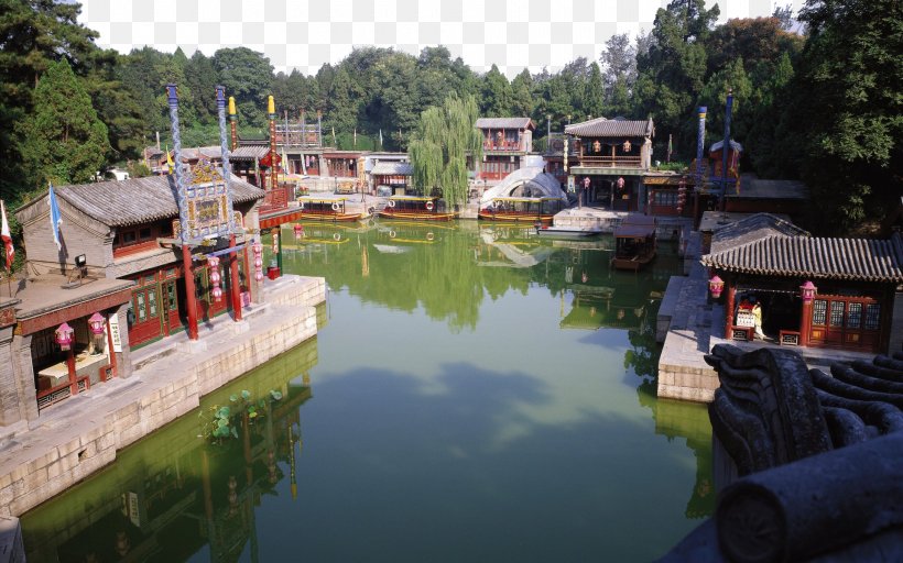 Summer Palace Suzhou Building Travel, PNG, 1920x1200px, Summer Palace, Bank, Bayou, Beijing, Boat Download Free