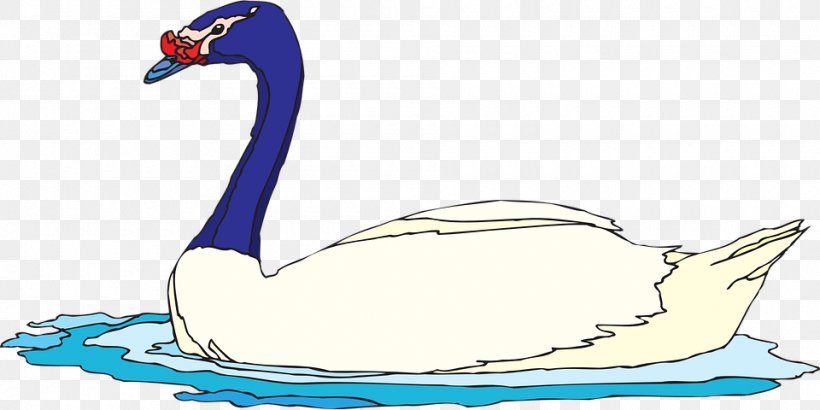 Goose Cygnini Duck Clip Art Image, PNG, 960x480px, Goose, Animal Figure, Artwork, Beak, Bird Download Free