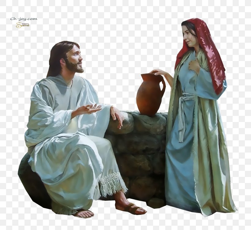 Samaritan Woman At The Well Sychar Bible Samaria John 4, PNG, 774x754px, Samaritan Woman At The Well, Bible, Christ, Christianity, Figurine Download Free