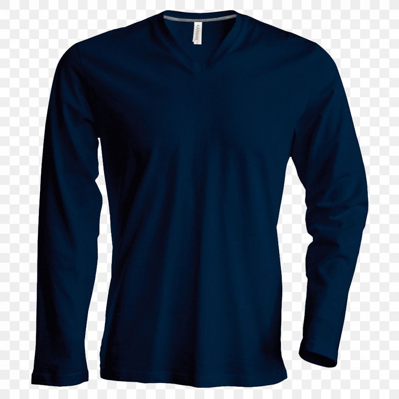 Long-sleeved T-shirt Tracksuit Long-sleeved T-shirt Neckline, PNG, 1200x1200px, Tshirt, Active Shirt, Blue, Clothing, Coat Download Free