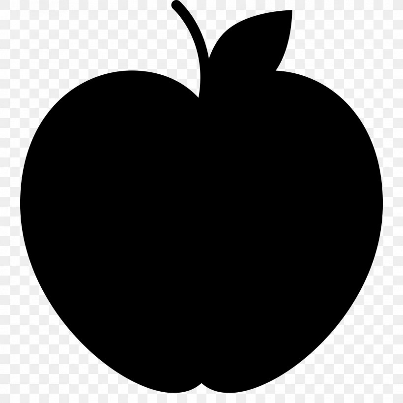 Clip Art Apple, PNG, 1600x1600px, Apple, Black, Blackandwhite, Food, Fruit Download Free