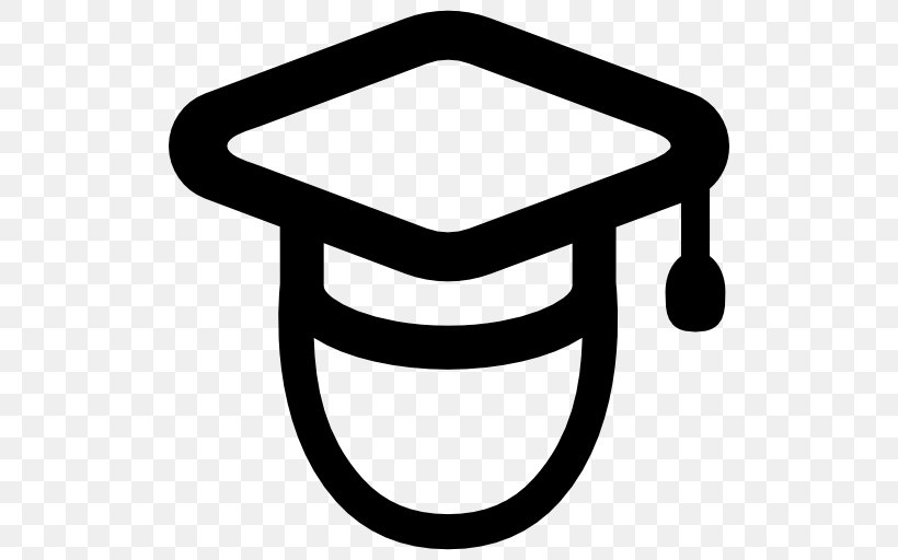 Student Graduation Ceremony Graduate University Education, PNG, 512x512px, Student, Black And White, College, Education, Free Education Download Free