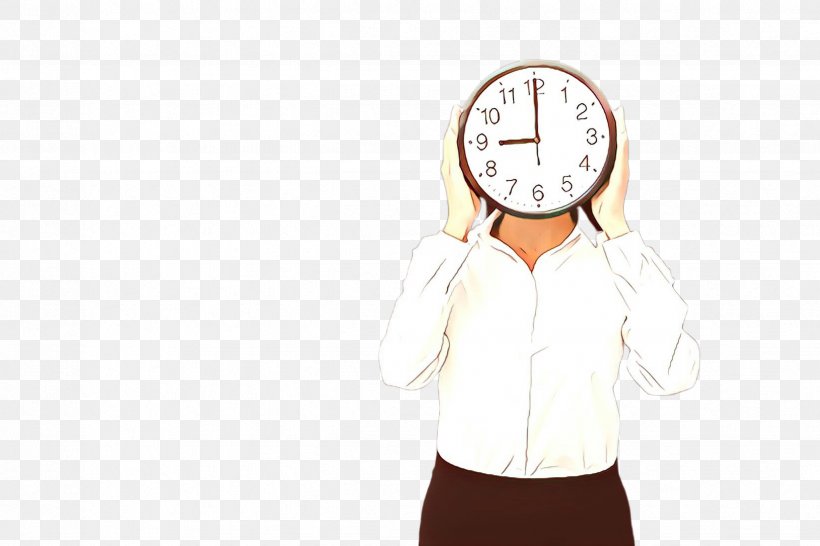 White Outerwear Gesture Clock, PNG, 2448x1632px, White, Clock, Gesture, Outerwear Download Free