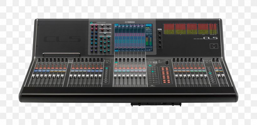 Audio Mixers Digital Mixing Console Yamaha CL5 Sound Reinforcement System Live Sound Mixing, PNG, 1680x819px, Audio Mixers, Audio, Audio Engineer, Audio Equipment, Audio Mixing Download Free