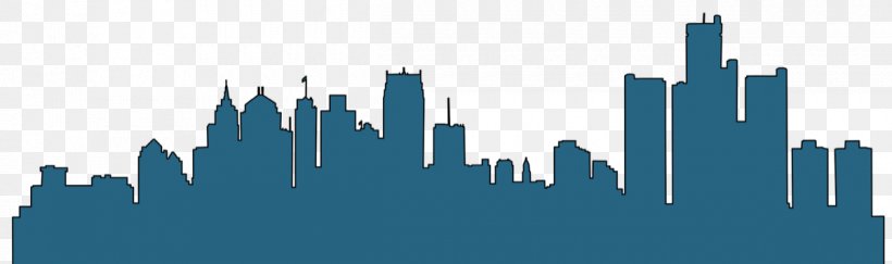 Detroit Wall Decal Skyline Sticker, PNG, 1200x356px, Detroit, Building, City, Cityscape, Daytime Download Free