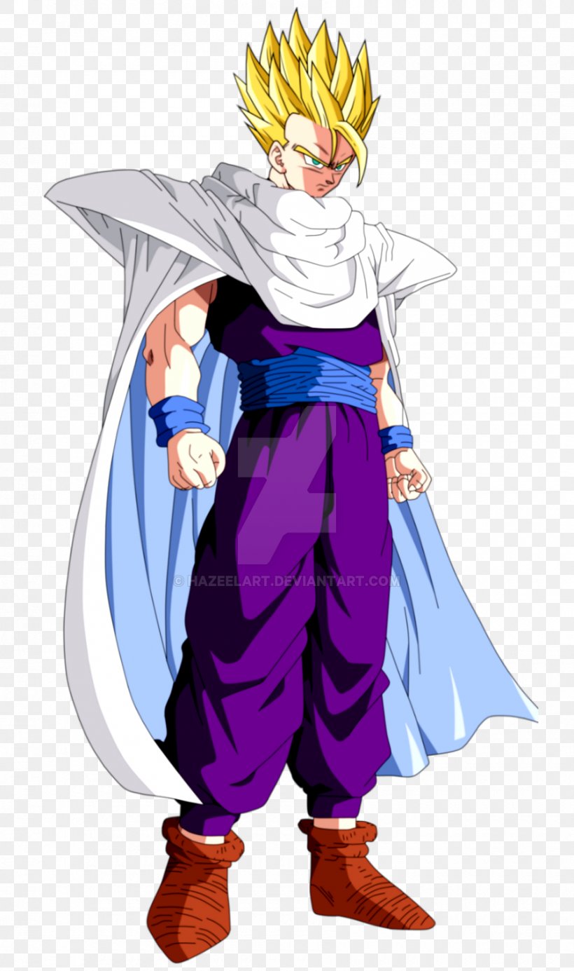 Gohan King Piccolo Goku Majin Buu, PNG, 900x1521px, Watercolor, Cartoon, Flower, Frame, Heart Download Free