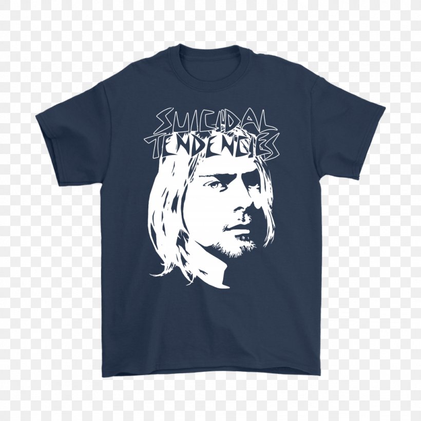 Suicide Of Kurt Cobain T-shirt Nirvana Art, PNG, 1024x1024px, Watercolor, Cartoon, Flower, Frame, Heart Download Free