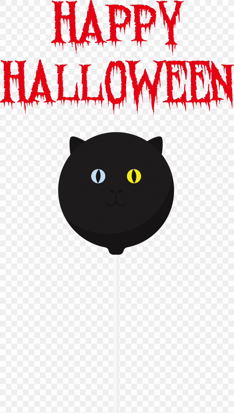 Happy Halloween, PNG, 1705x2999px, Happy Halloween, American Shorthair, Black M, Cat, Catlike Download Free