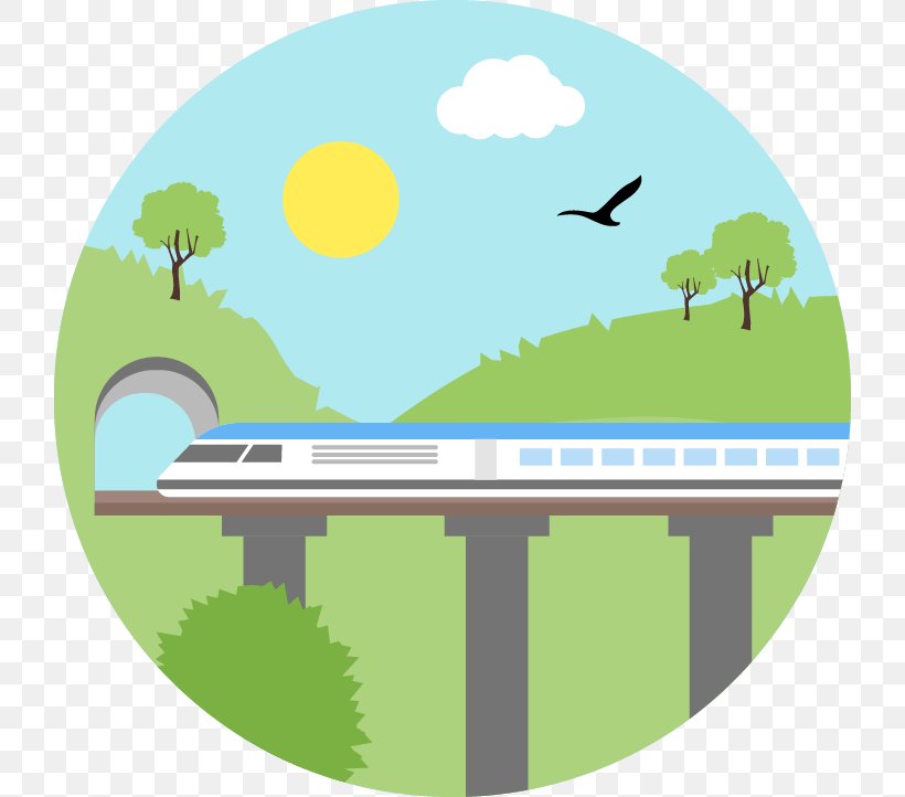 Rail Transport Train High-speed Rail Icon, PNG, 722x722px, Rail Transport, Energy, Express Train, Grass, Green Download Free