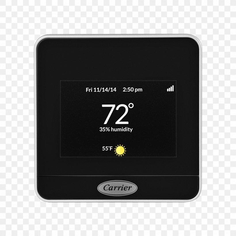 Carrier Côr TP-WEM01 Thermostat Brand Amazon.com Wi-Fi, PNG, 1000x1000px, Thermostat, Alexa Internet, Amazon Alexa, Amazoncom, Brand Download Free