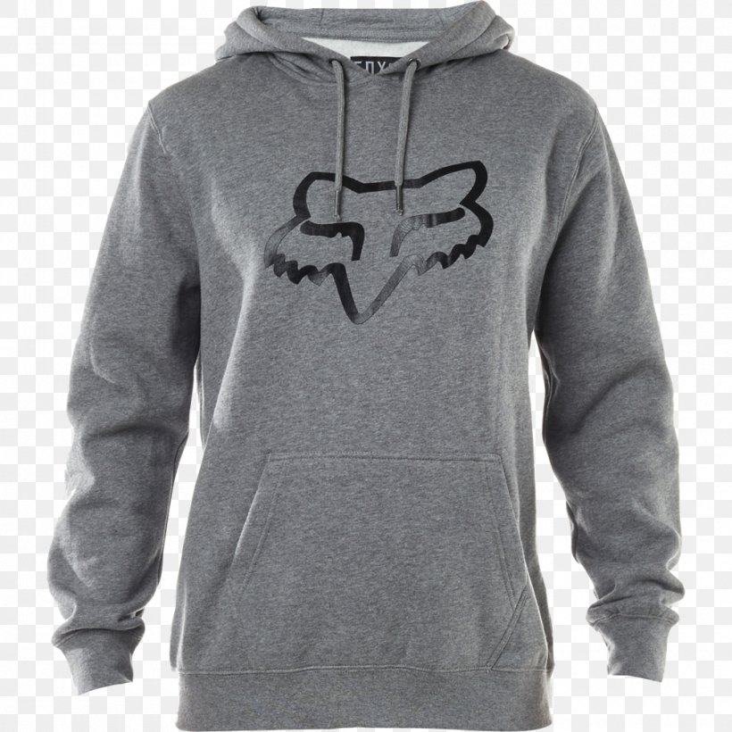 Hoodie T-shirt Fox Racing Clothing Sweater, PNG, 1000x1000px, Hoodie, Bluza, Clothing, Coat, Fox Racing Download Free