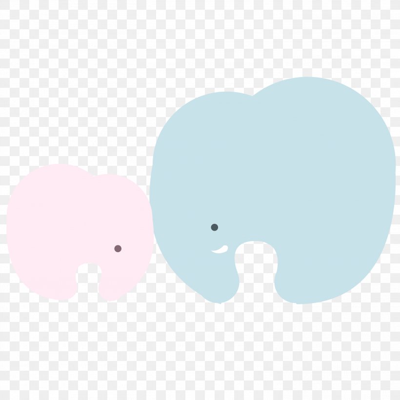 Product Elephant Desktop Wallpaper Nose Pink M, PNG, 2931x2931px, Elephant, Cloud, Computer, Meteorological Phenomenon, Nose Download Free