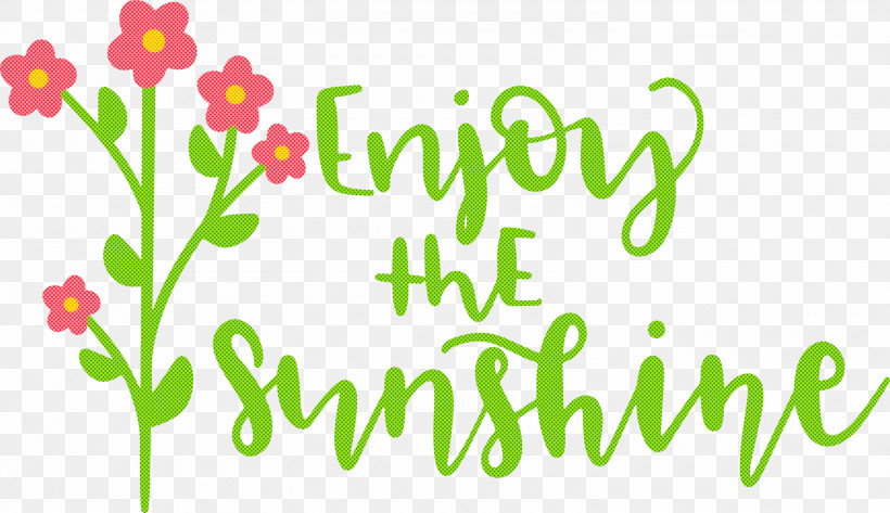 Sunshine Enjoy The Sunshine, PNG, 3000x1734px, Sunshine, Daisies, Drawing, Floral Design, Idea Download Free