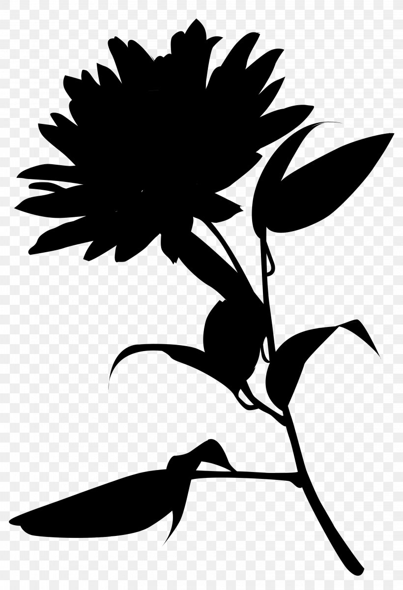 Clip Art Leaf Plant Stem Silhouette Flowering Plant, PNG, 3243x4747px, Leaf, Blackandwhite, Botany, Branching, Daisy Family Download Free