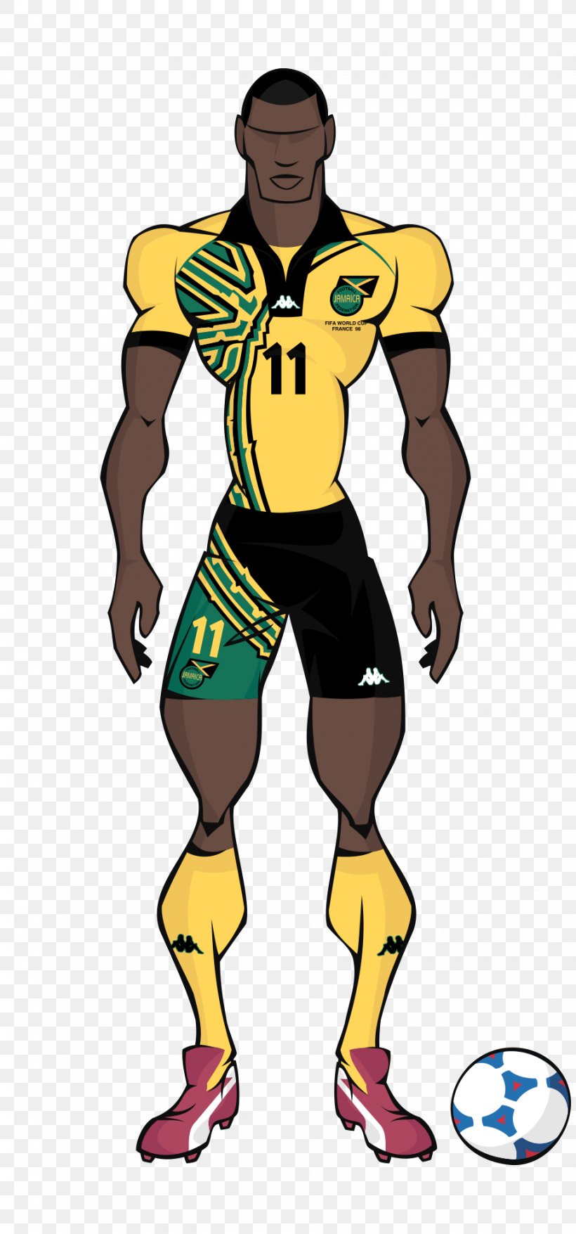 Cameroon National Football Team Sport Coach Mohamed Al-Deayea Carlos Alberto Parreira, PNG, 920x1970px, Cameroon National Football Team, Arm, Ball, Cartoon, Clothing Download Free