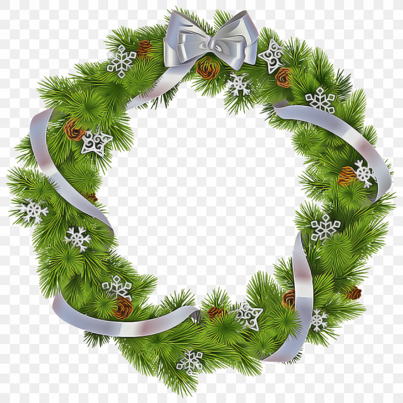 Christmas Wreath Christmas Ornaments, PNG, 1300x1300px, Christmas Wreath, Christmas Decoration, Christmas Ornaments, Colorado Spruce, Conifer Download Free