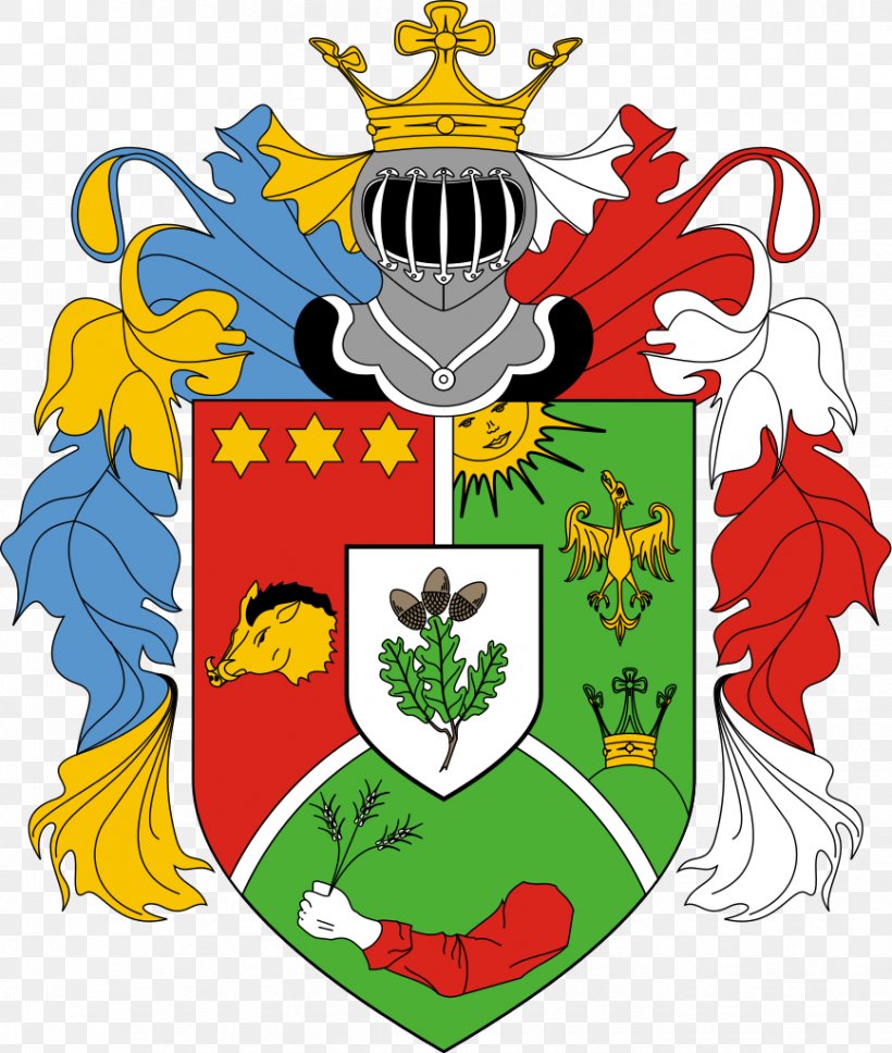 Coat Of Arms Town Logo Wikipedia Barcs, PNG, 867x1024px, Coat Of Arms, Artwork, Crest, Fictional Character, Flower Download Free