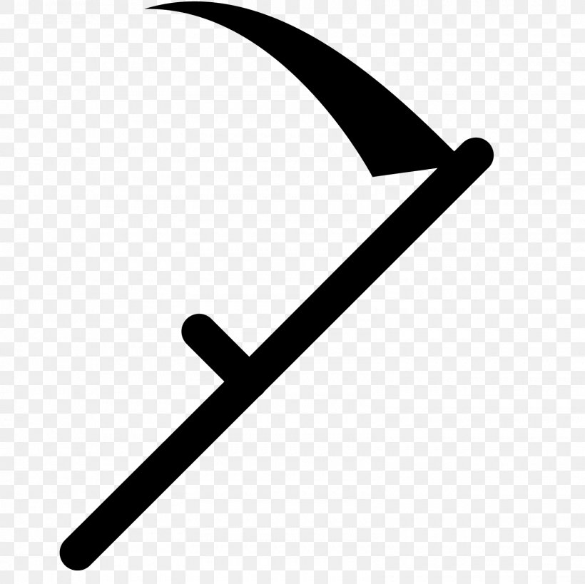 Sickle Scythe Clip Art, PNG, 1600x1600px, Sickle, Black And White, Handle, Royaltyfree, Scythe Download Free