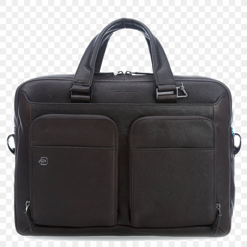 Laptop Briefcase Piquadro Leather Bag, PNG, 1000x1000px, Laptop, Backpack, Bag, Baggage, Black Download Free