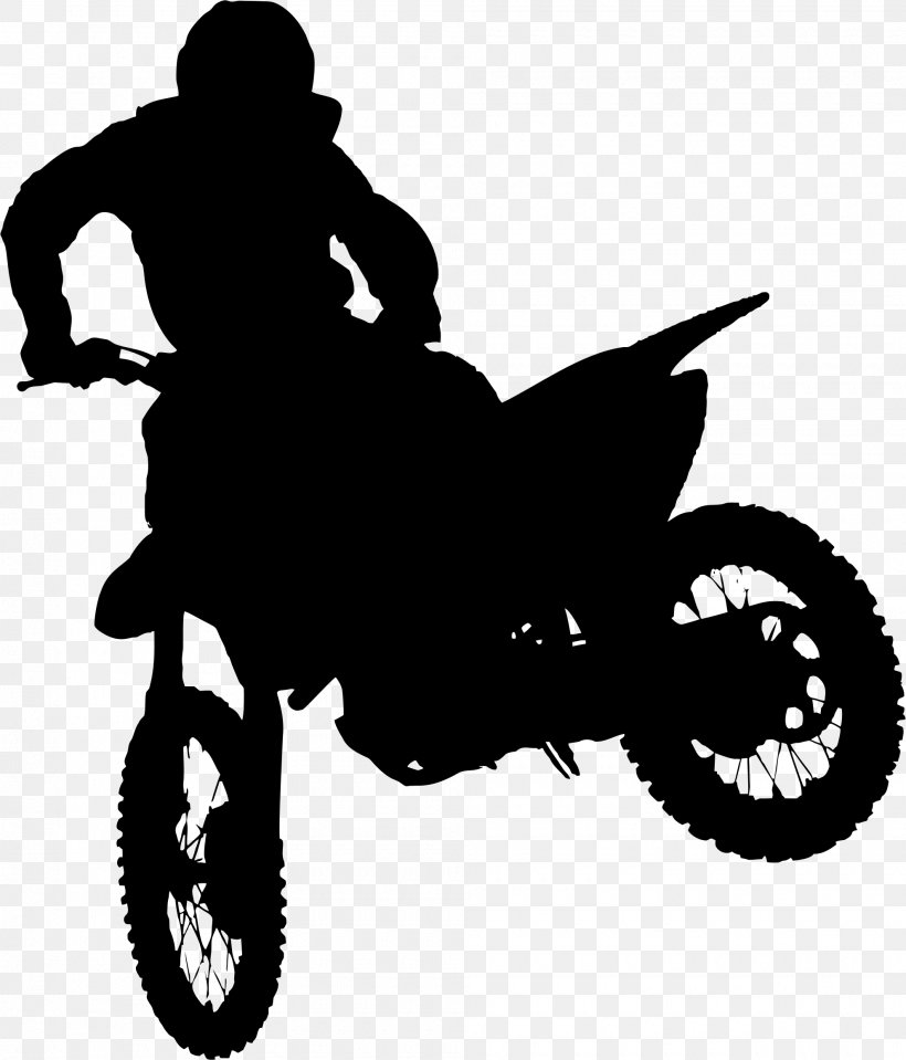Motocross Silhouette Motorcycle Stunt Riding Clip Art, PNG, 1980x2318px, Motocross, Bicycle, Bicycle Accessory, Bicycle Drivetrain Part, Black Download Free