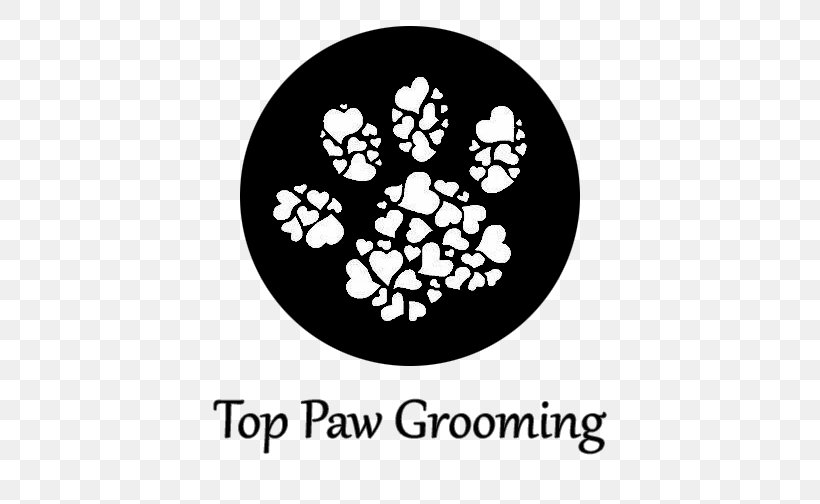 Top Paw Grooming LLC Poodle Dog Grooming Pet Cat, PNG, 504x504px, Poodle, Arizona, Black And White, Brand, Cat Download Free