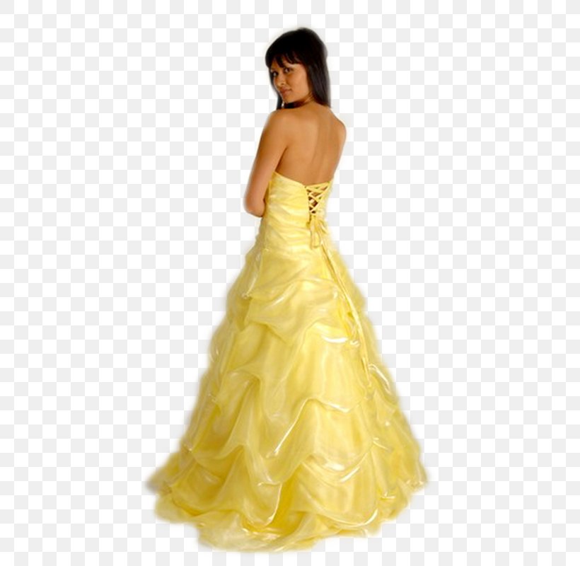 Wedding Dress Evening Gown Woman Yellow, PNG, 556x800px, Wedding Dress, Ball, Bridal Clothing, Bridal Party Dress, Cocktail Dress Download Free