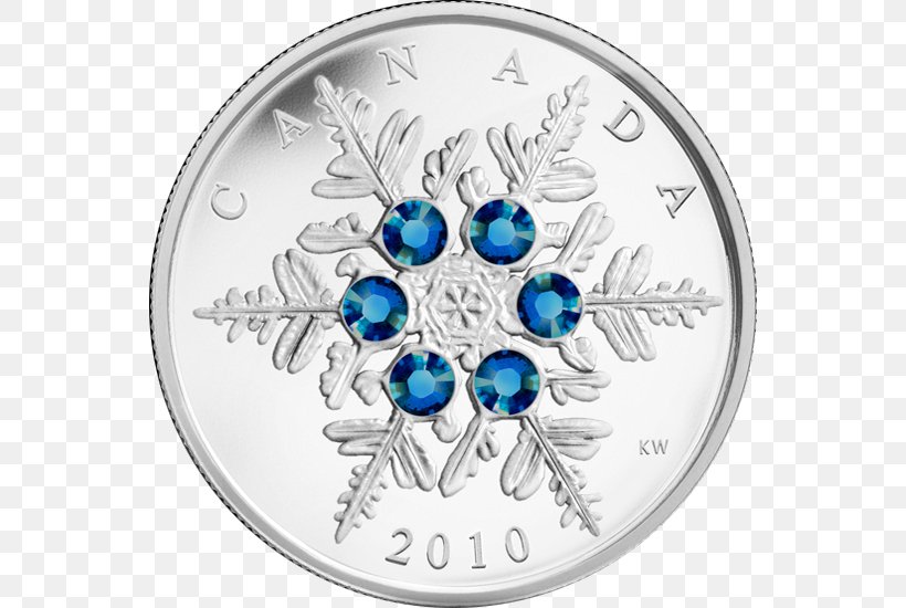 Canada Silver Coin Crystal Silver Coin, PNG, 550x550px, Canada, Body Jewelry, Bullion Coin, Christmas Ornament, Coin Download Free