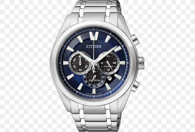 Eco-Drive Watch Citizen Holdings Titanium Chronograph, PNG, 555x555px, Ecodrive, Analog Watch, Brand, Chronograph, Citizen Holdings Download Free