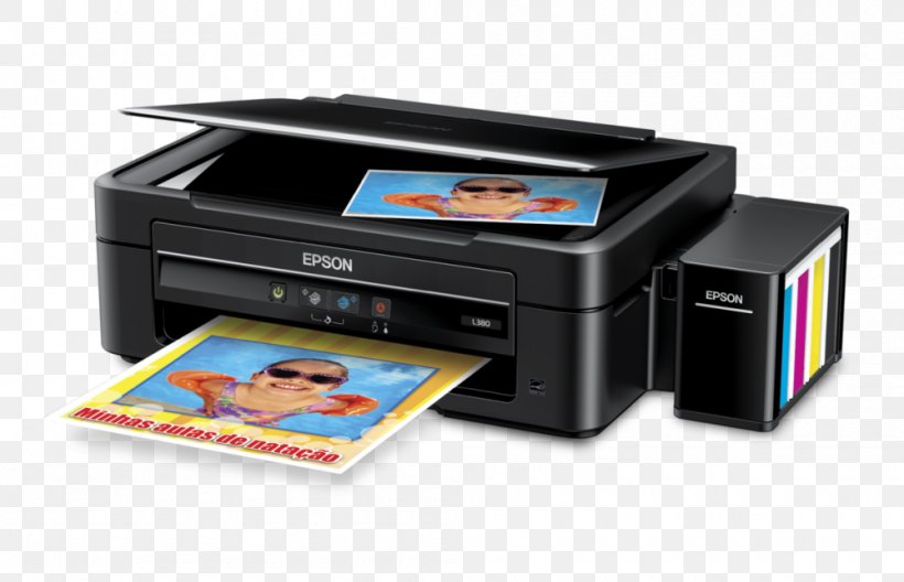 Paper Multi-function Printer Epson L380, PNG, 1000x645px, Paper, Computer, Continuous Ink System, Dots Per Inch, Electronic Device Download Free