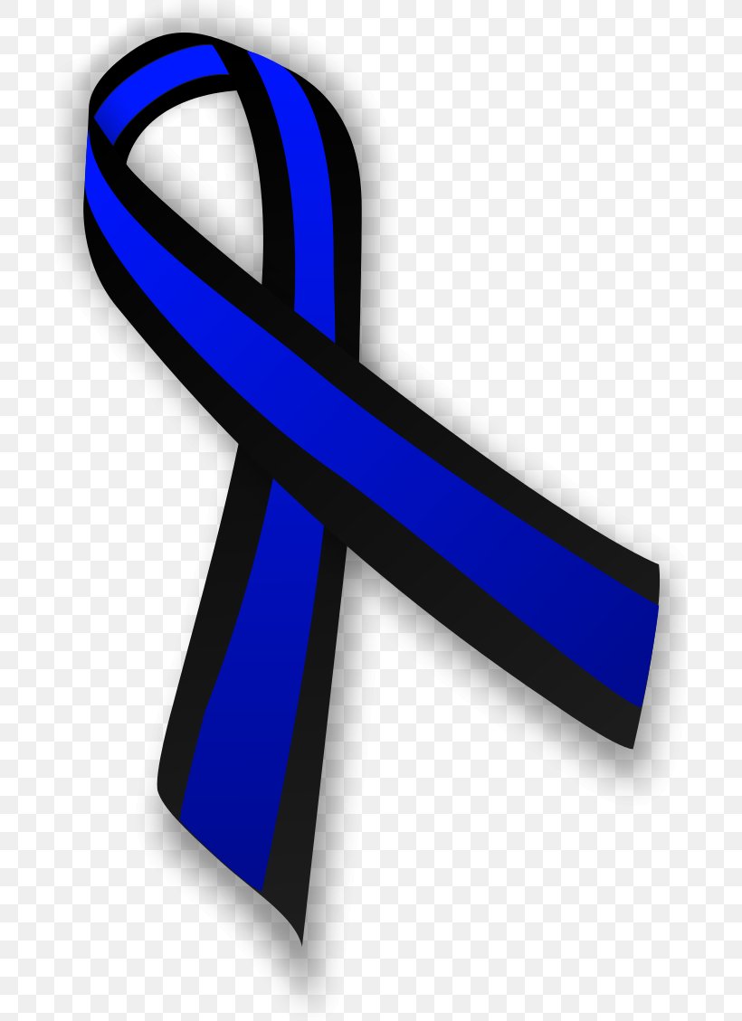 Police Officer Awareness Ribbon Law Enforcement Agency, PNG, 697x1129px, Police, Awareness, Awareness Ribbon, Black Ribbon, Electric Blue Download Free