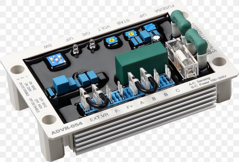 Voltage Regulator Electric Generator Diesel Generator Microcontroller, PNG, 2365x1602px, Voltage Regulator, Alternator, Ampere, Audio Equipment, Basler Electric Download Free