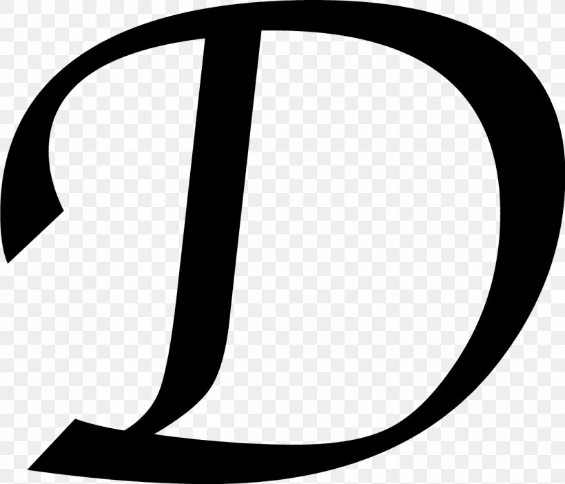 black letter d