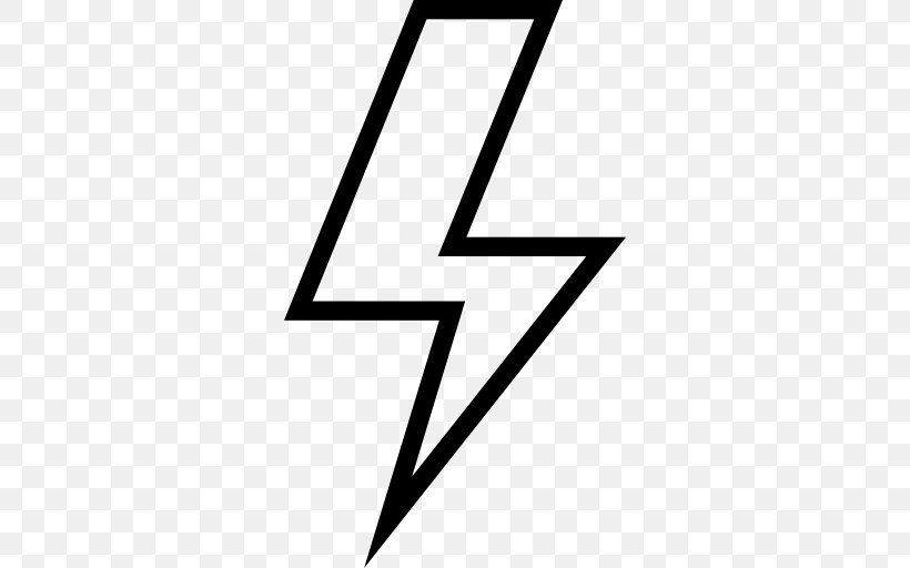 Electricity Symbol, PNG, 512x512px, Electricity, Arc Flash, Area, Black, Black And White Download Free
