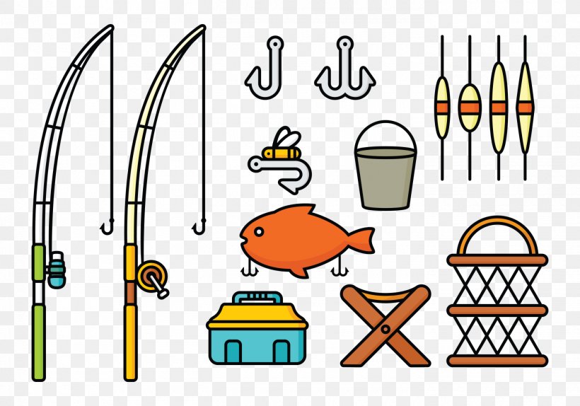 Fishing Tackle Fishing Rods Clip Art, PNG, 1400x980px, Fishing Tackle, Area, Cartoon, Drawing, Fish Hook Download Free
