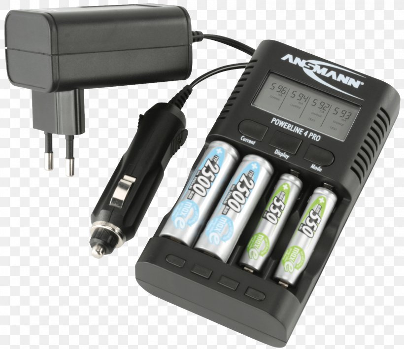 Battery Charger Nickel–metal Hydride Battery AC Adapter Eneloop AAA Battery, PNG, 1560x1347px, Battery Charger, Aa Battery, Aaa Battery, Ac Adapter, Adapter Download Free