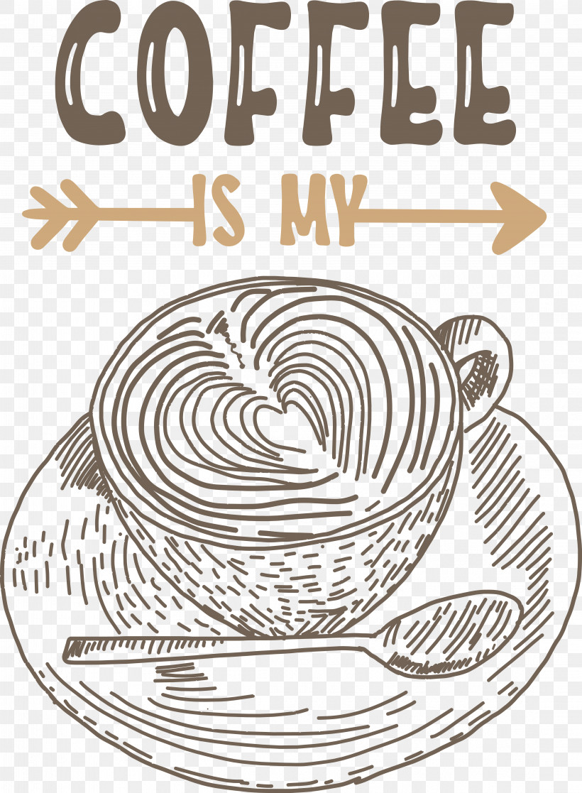 Coffee Cup, PNG, 4452x6067px, Coffee, Bottle, Caffeine, Coffee Cup, Line Art Download Free